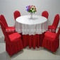 批发宾馆酒店用品凳子套定做婚庆会议厅包席台布椅套牵牛花