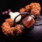 天然六6瓣金刚菩提子佛珠手链批发 藏式金刚菩提籽盘珠手串